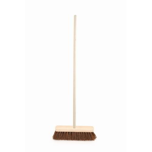 Stiff broom complete 11.4"