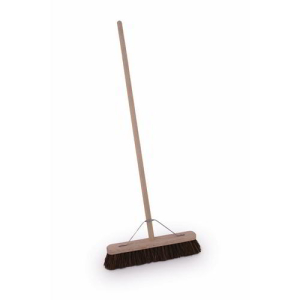 Stiff broom complete 18"