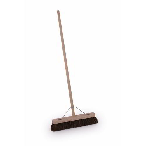 Stiff broom complete 18"