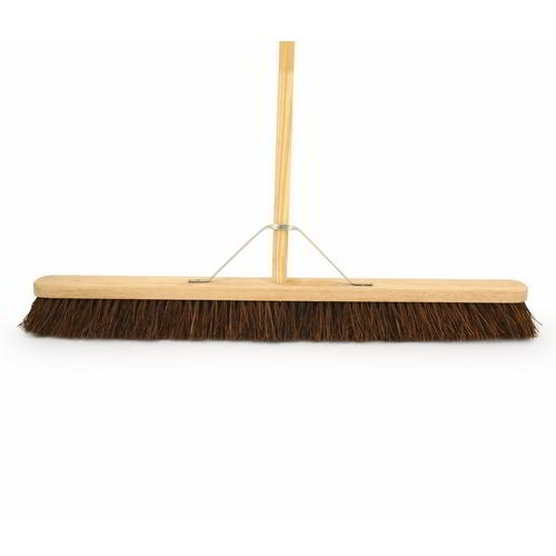 Stiff broom complete 36"