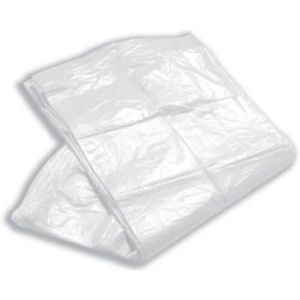 Economy white square bin liners 15" x 24" x 24" (1000)