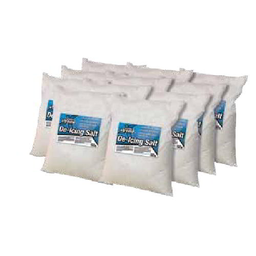 White De-icing salt (10 x 25kg Large Sacks)