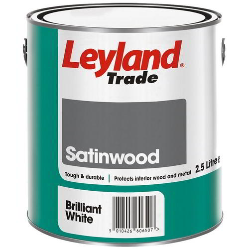 2.5 Litre Satinwood Brilliant White