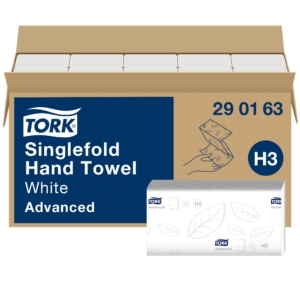 Tork Advanced Soft Singlefold Hand Towel (H3) 290163 Eco Label