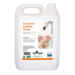 Coconut lotion hand & body soap 4x5lt