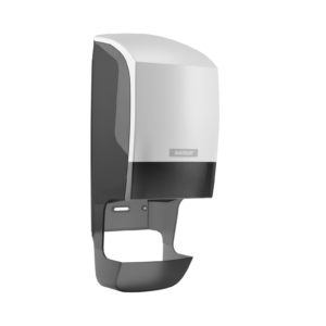 Katrin Twin System Toilet Roll Dispenser White with Core Catcher 77465