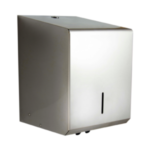 Polished Stainless Steel Centrefeed Dispenser