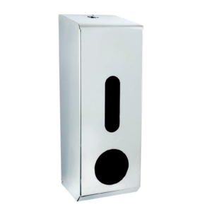 Brushed Stainless Steel 3 roll toilet roll dispenser