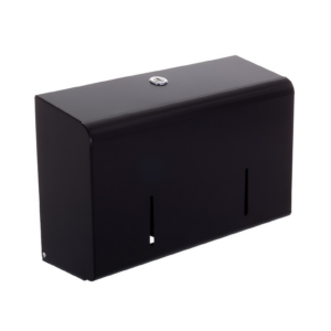 Matt black steel twin cored mini micro dispenser