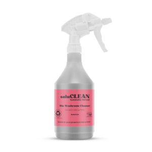 SoluClean Biological Washroom Cleaner Re-Usable Trigger Spay Bottle 4 Life