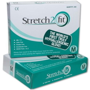 Stretch 2 Fit Hypoallergenic gloves (200)