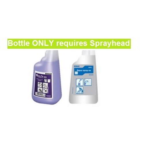 Ecolab assorted printed 650ml spray bottle (Case)