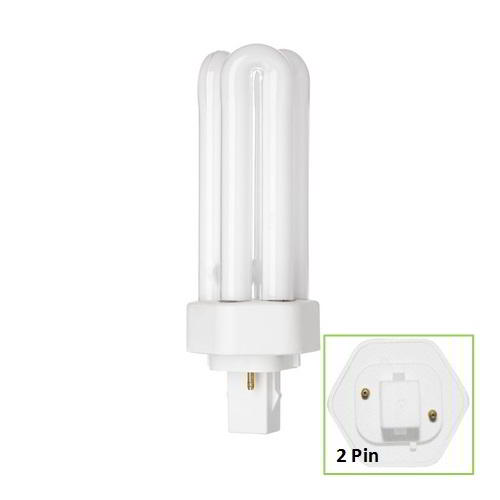 Compact Fluorescent 18W Biax T/E Triple Turn 2 Pin (10)