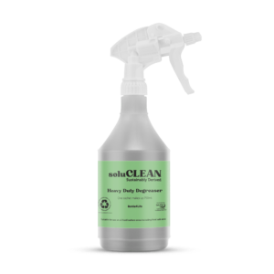 SoluClean Heavy Duty Degreaser Re-Usable Trigger Spray Bottle 4 Life