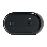 Tork SmartOne® Twin Mini Toilet Roll Dispenser Black (T9) 682008
