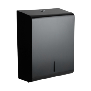 Matt Black Steel Black Hand Towel Dispenser