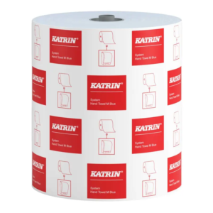 Katrin Basic System Towel M 1-Ply Blue (6 Pack) 460218