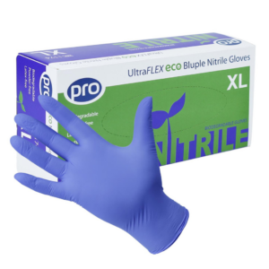 Biodegradable Bluple Blue Nitrile Gloves (100)